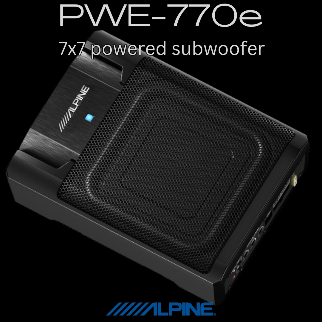 Alpine PWE-M770e subwoofer – rapid-radio