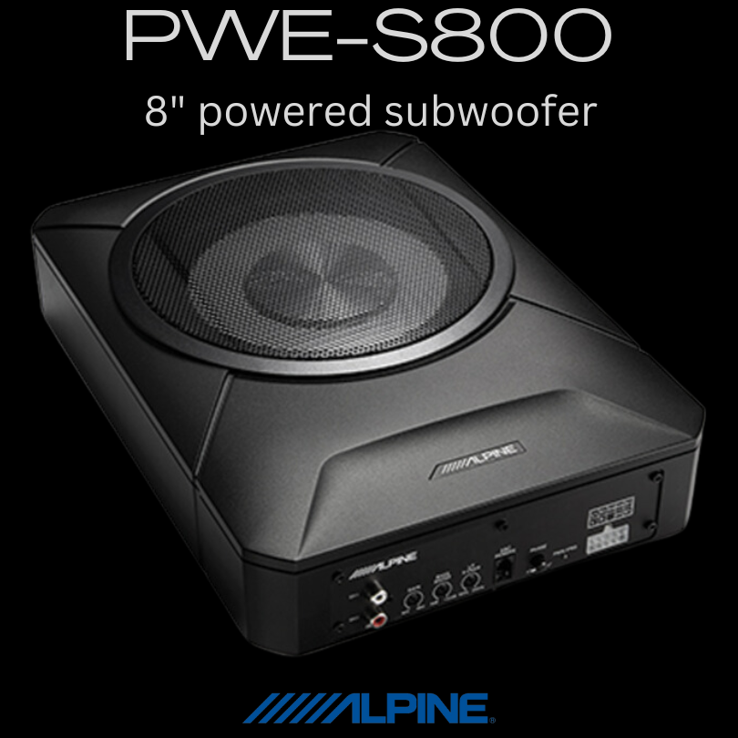 Alpine PWE-s800 underseat subwoofer – rapid-radio