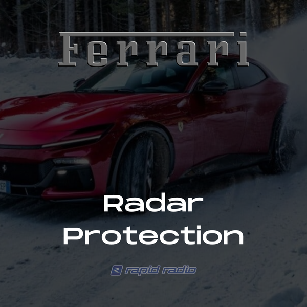 Ferrari Radar + Laser Packages