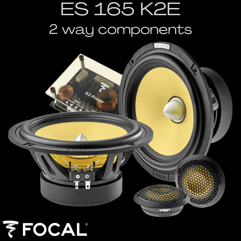 Focal ES 165 K2E 2-way component speakers – rapid-radio