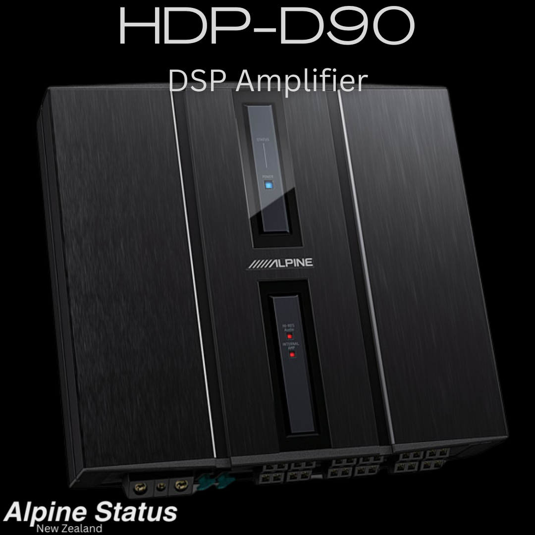 Alpine HDP-D90 DSP amplifier
