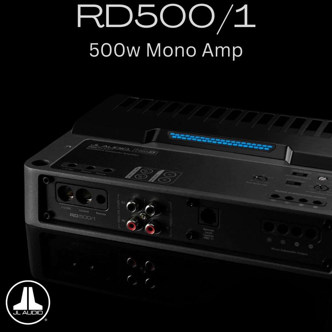 JL Audio RD500/1 monoblock amplifier – rapid-radio