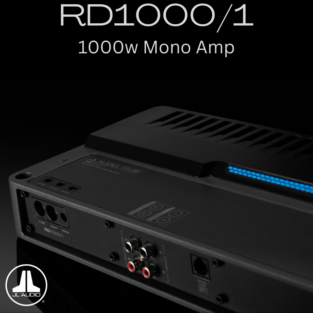 JL Audio RD1000/1 mono amplifier