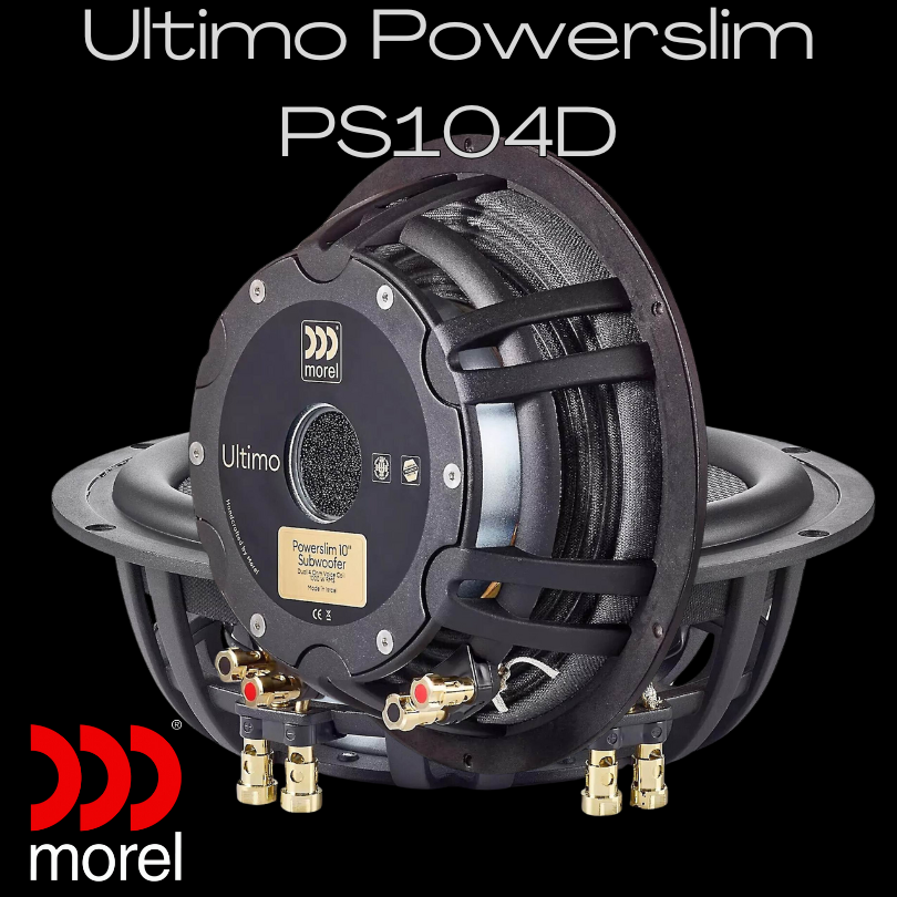 Morel Ultimo Powerslim PS104D Subwoofer rapidradio