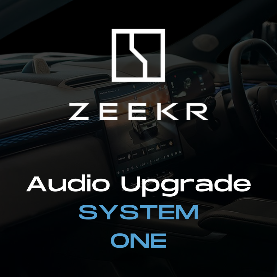 Zeekr System One Audio Upgrade