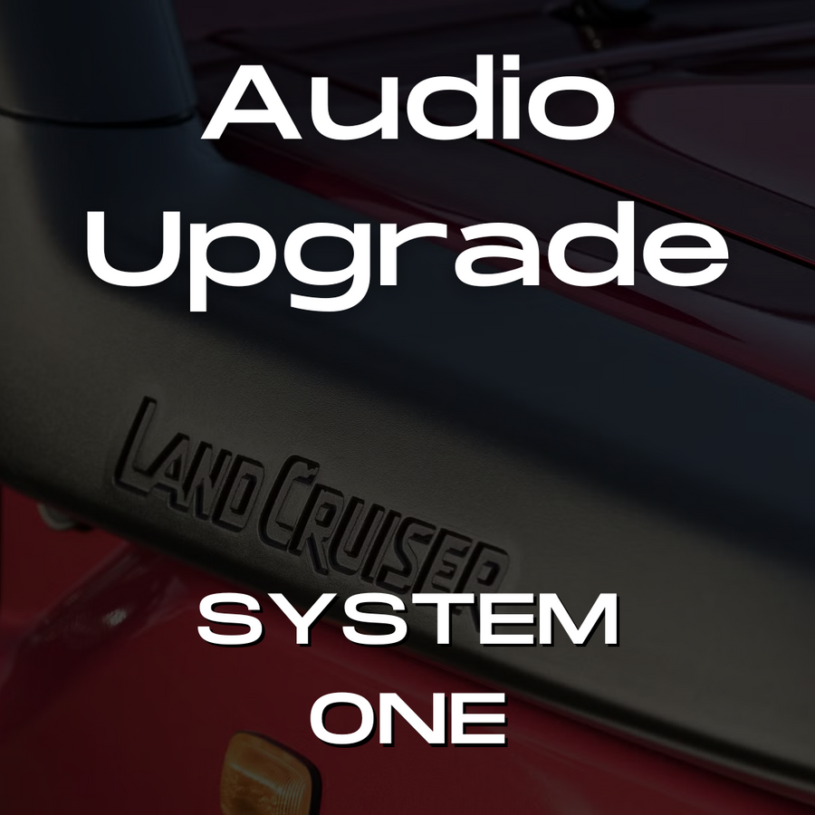 70 Series Land Cruiser System One Audio Upgrade