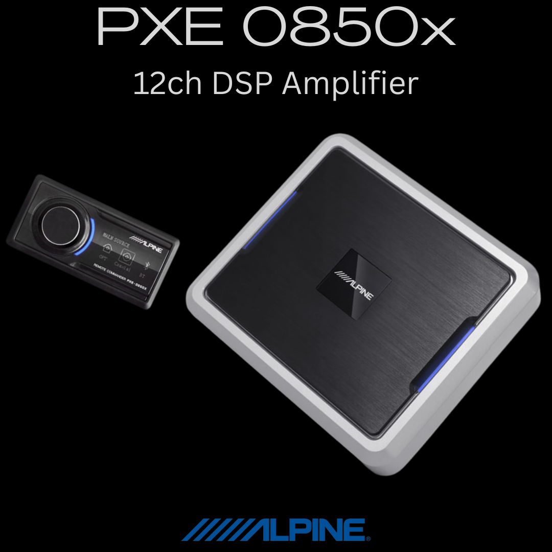 Alpine PXE-0850X 12ch ADSP amp processor