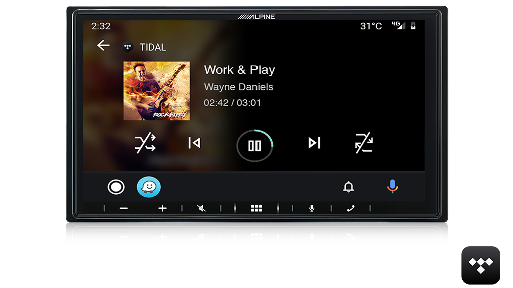 Alpine iLX-w670e CarPlay + AndroidAuto stereo