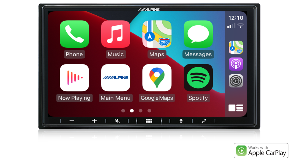 Alpine iLX-w670e CarPlay + AndroidAuto stereo