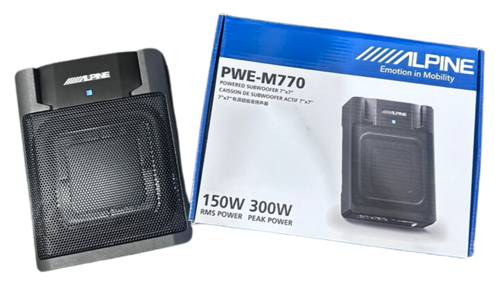 Alpine PWE-M770e subwoofer – rapid-radio