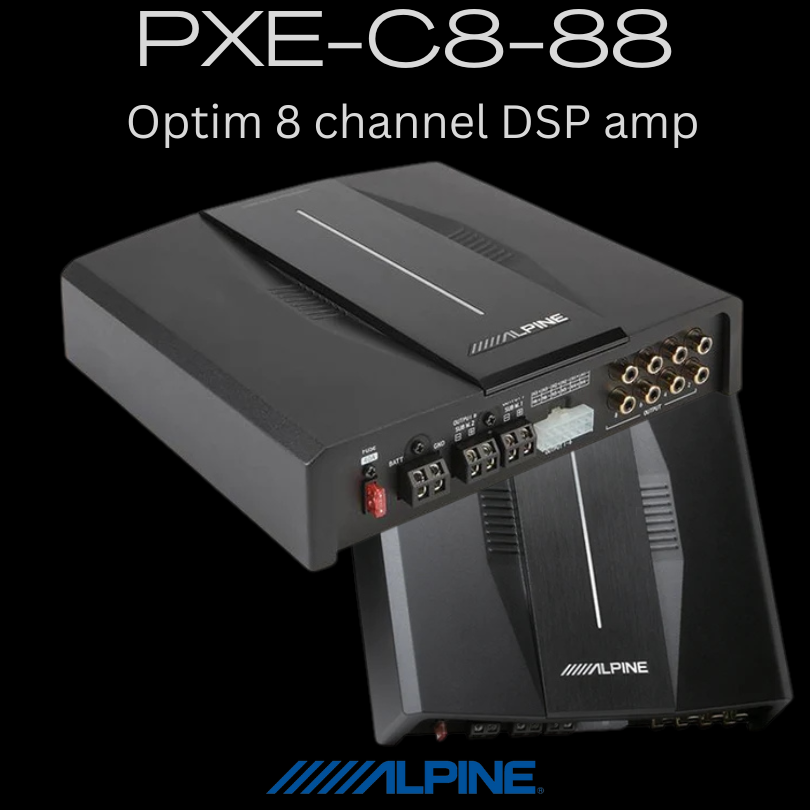 ALPINE PXE-C80-88 ADSP amp processor