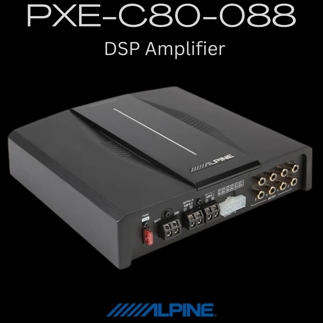 ALPINE PXE-C80-88 ADSP amp processor