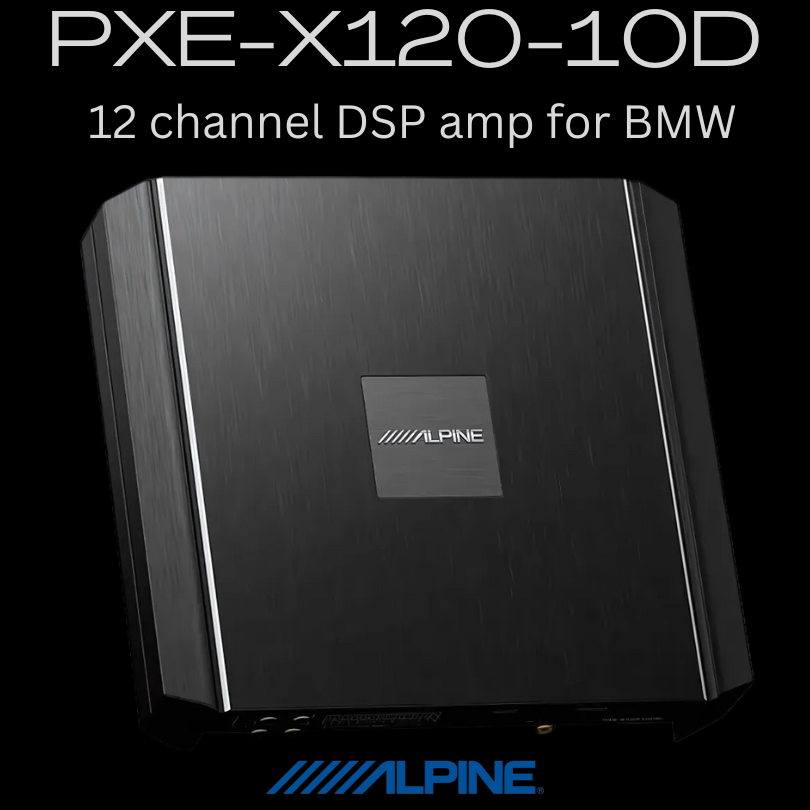 Alpine PXE-X120-10DP DSP amplifier