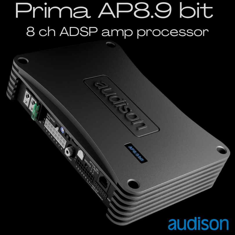 Audison AP8.9 bit ADSP amp processor – rapid-radio