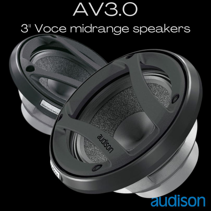 Audison Voce AV3.0 midrange speaker