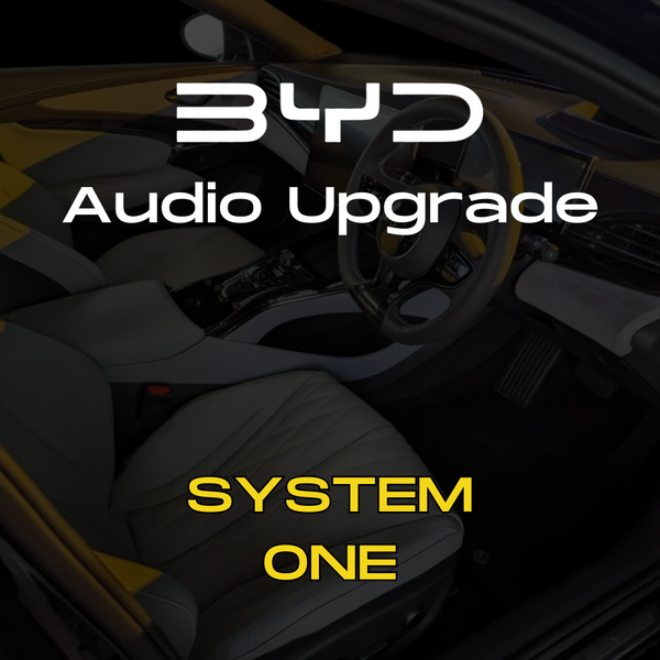 BYD Audio Upgrade - System ONE