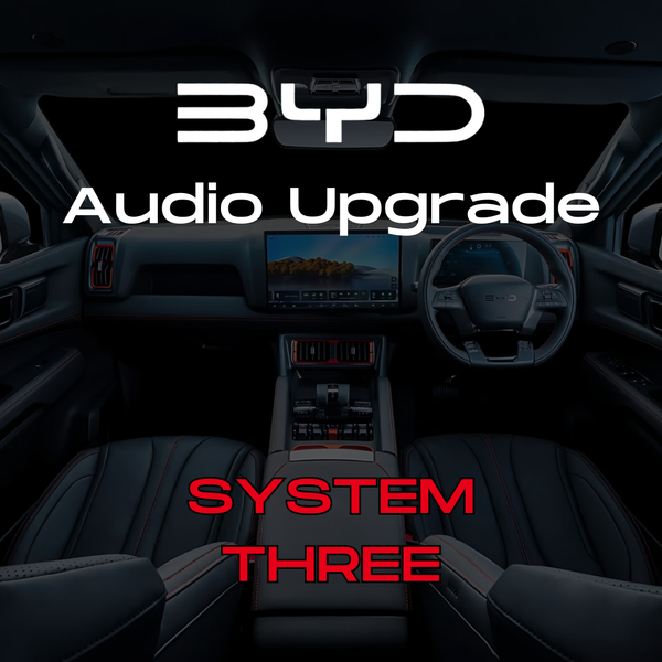 BYD Audio Upgrade — System THREE