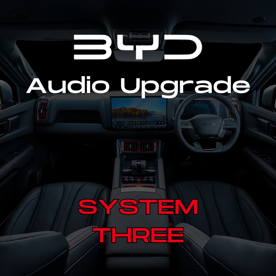 BYD System Three Audio Upgrade