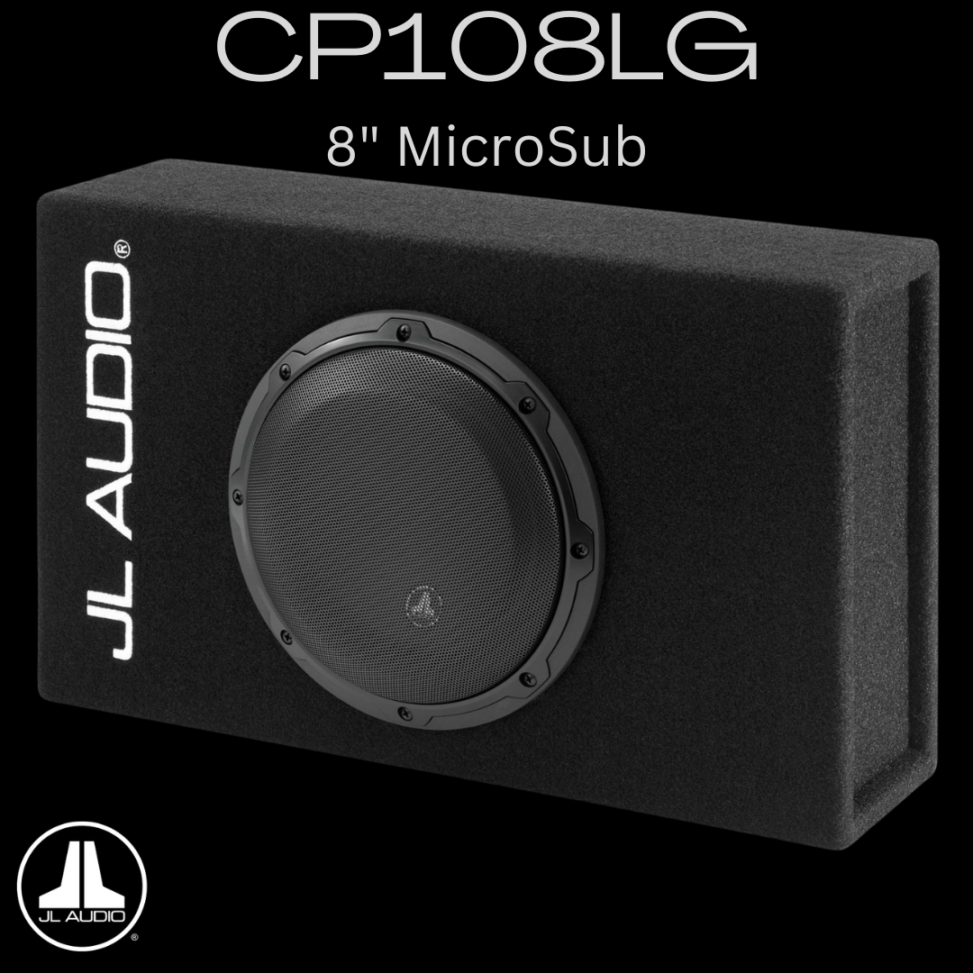 JL Audio CP108LG-W3v3 8 inch compact subwoofer