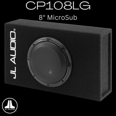 JL Audio CP108LG-W3v3 8 inch compact subwoofer