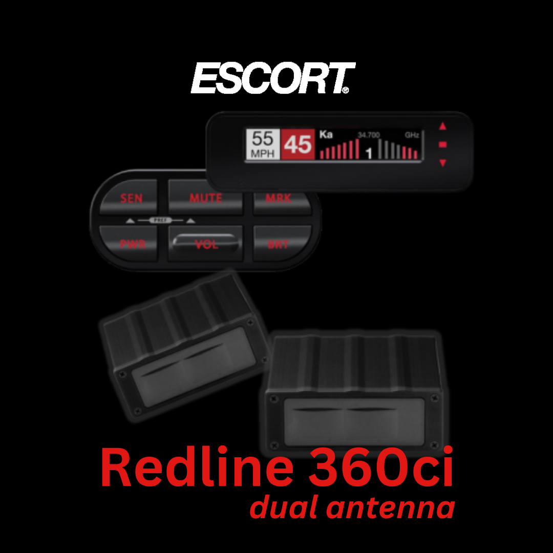 Escort Redline Ci 360c dual radar detector