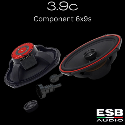 ESB 3.69C 6x9 component speakers