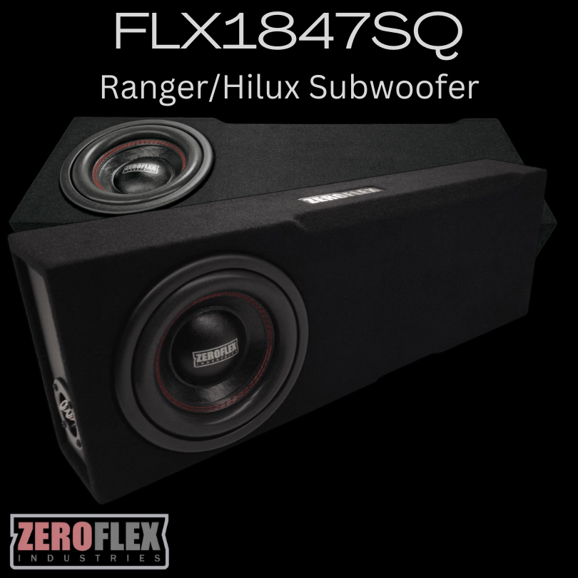 Zeroflex FLX184SQ sub and enclosure