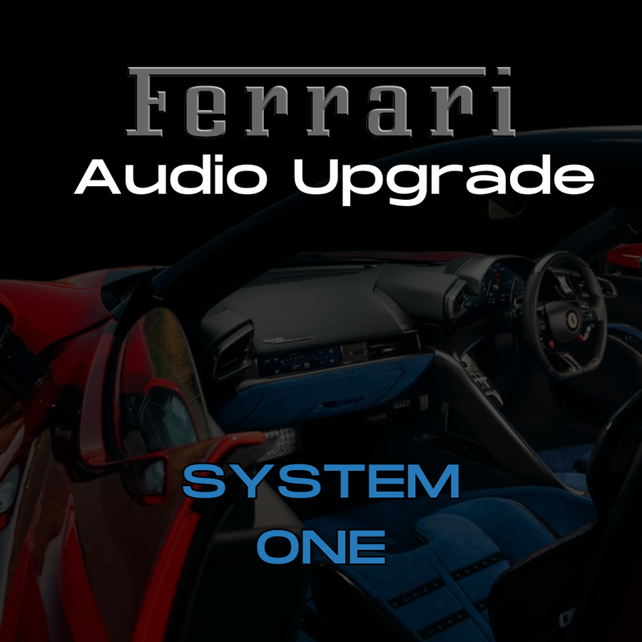 Ferrari System One Audio Upgrade