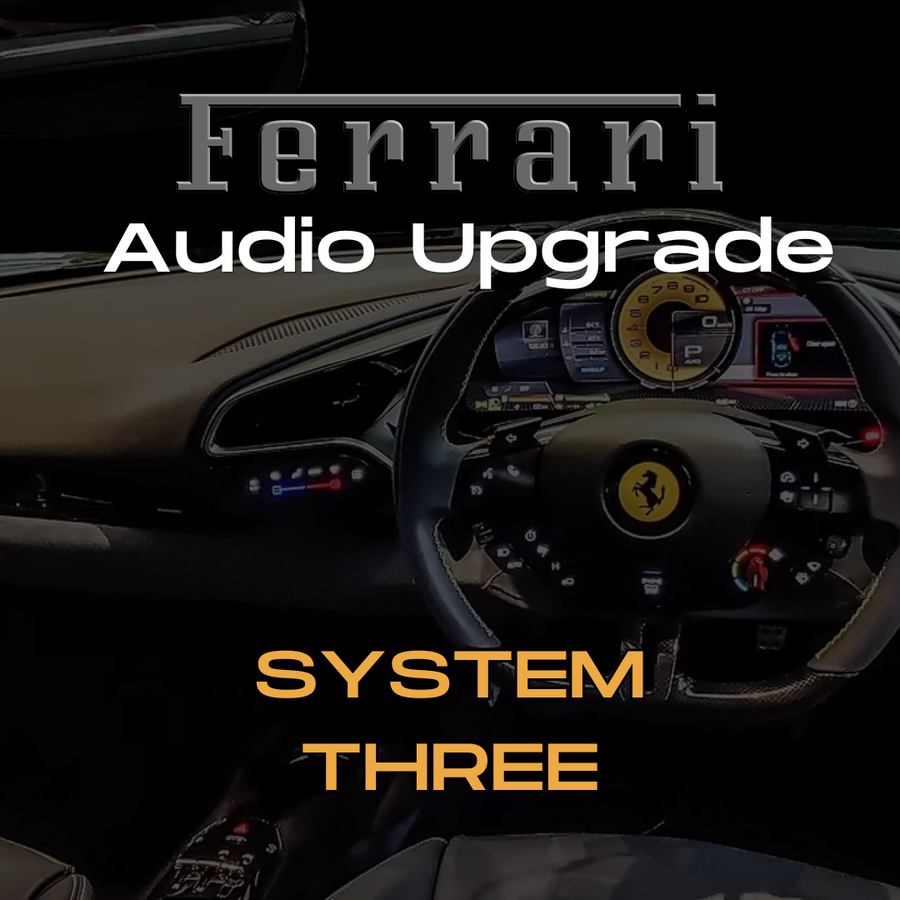 Ferrari System Three Audio Upgrade