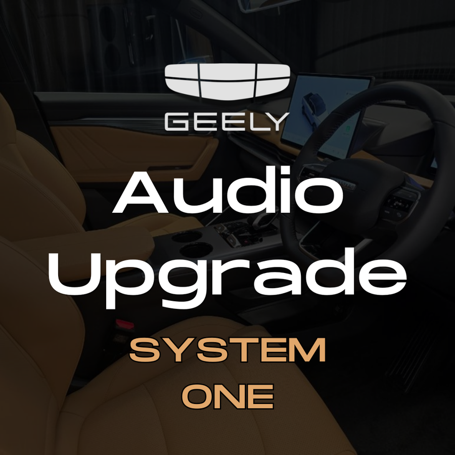 your vehicle System One Audio Upgrade