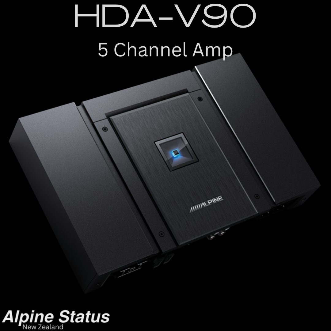 Alpine Status HDA-V90 5 channel amp