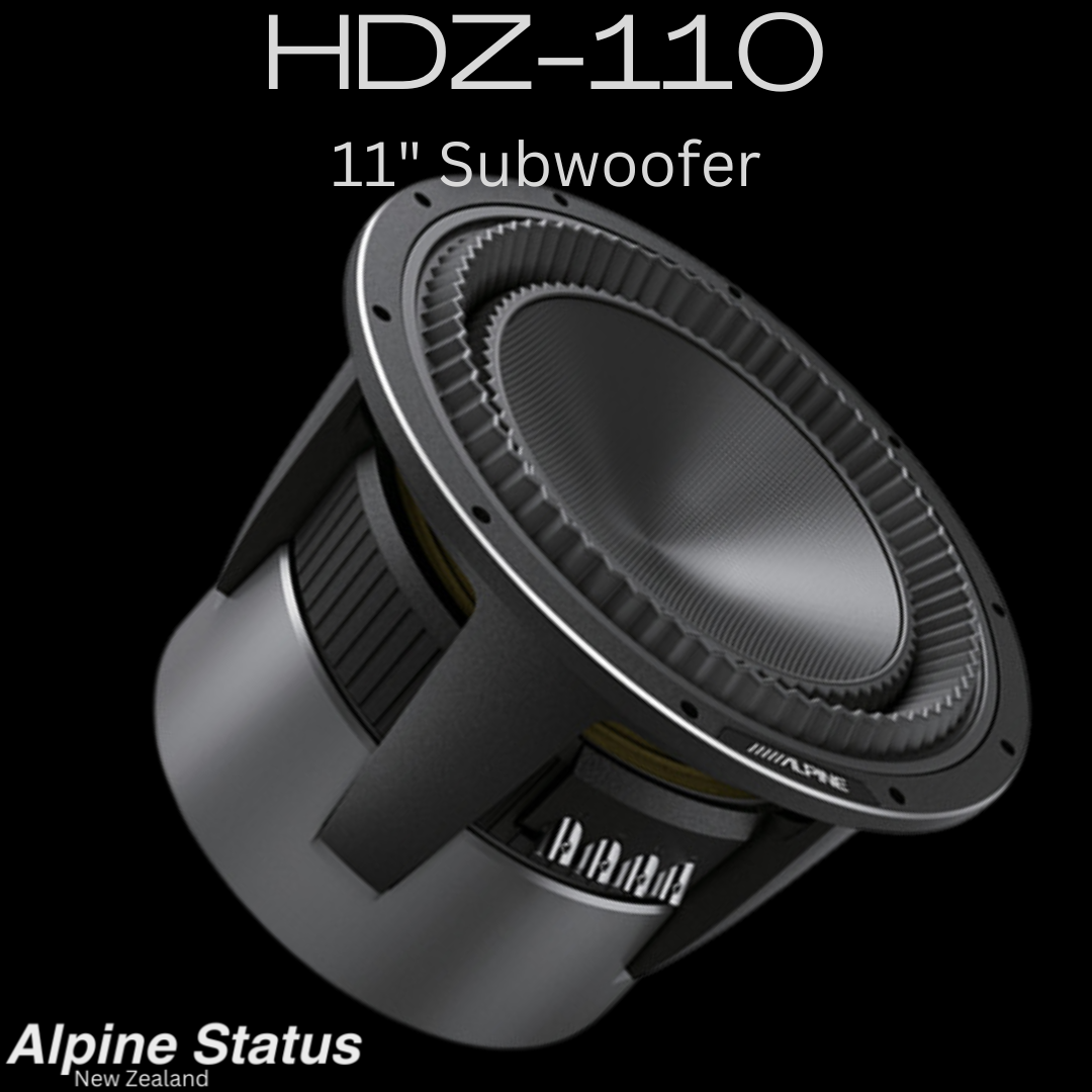 Alpine Status HDZ-110 11 inch subwoofer