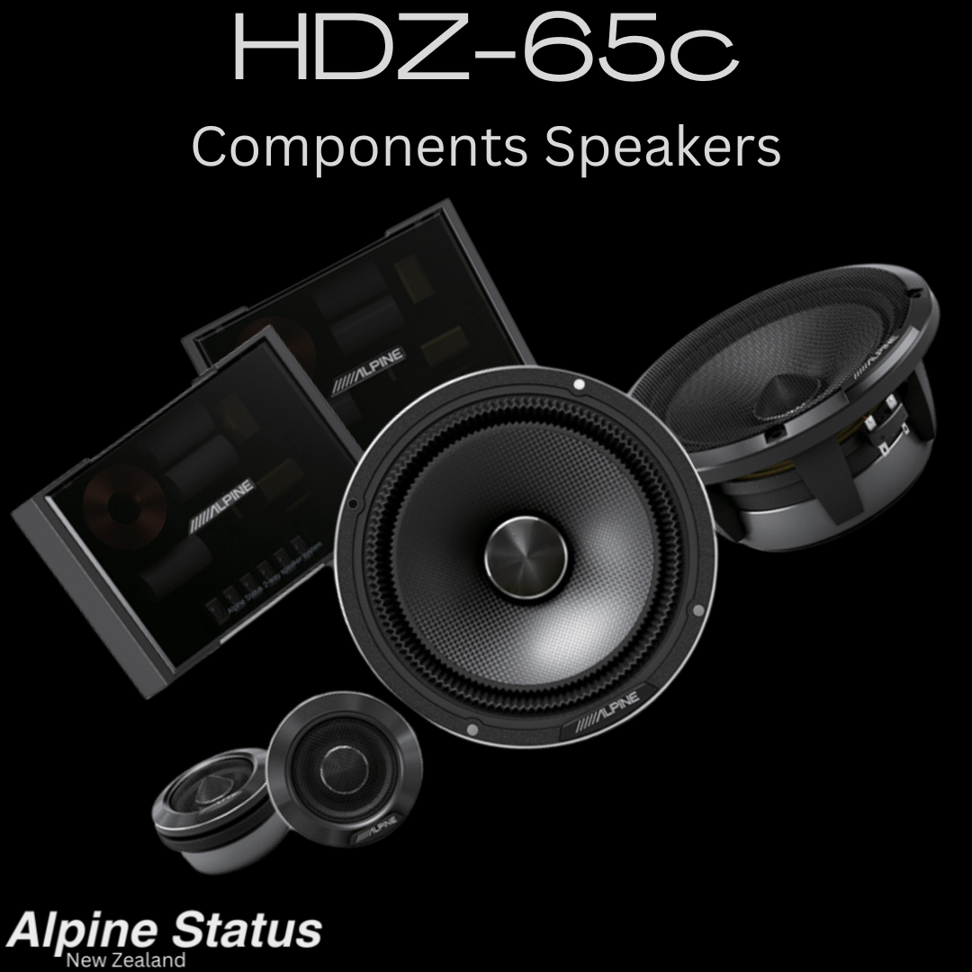 Alpine Status HDZ-65C component speakers