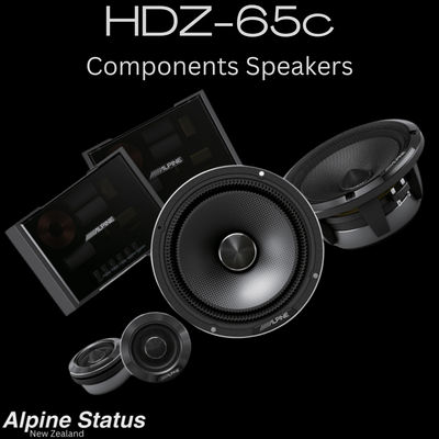 Alpine Status HDZ-65C component speakers