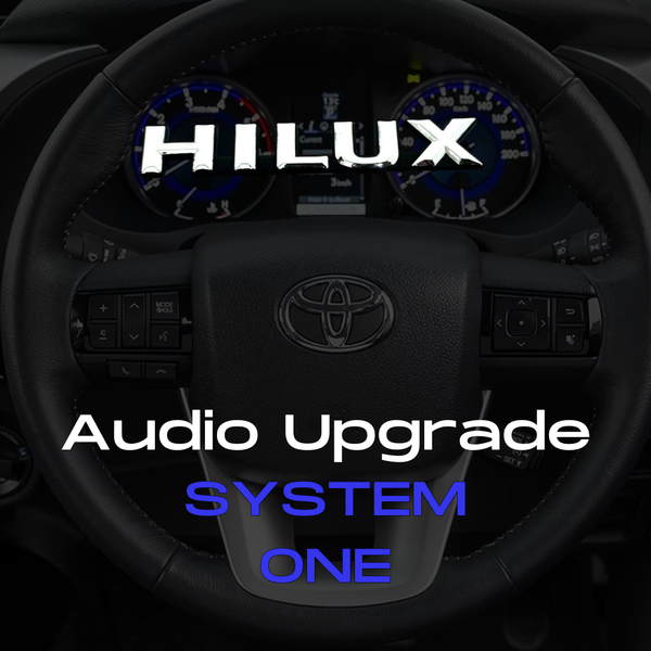 Toyota Hilux Audio Upgrade — System One