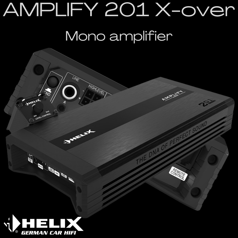 Helix Amplify 201 X-OVER mono amp