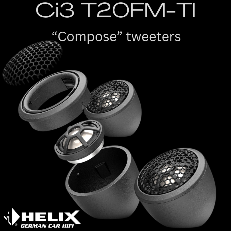 Helix Ci3 T20FM-TI tweeter set