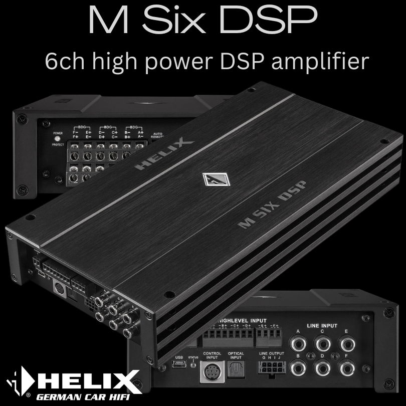 Helix M Six DSP Amplifier