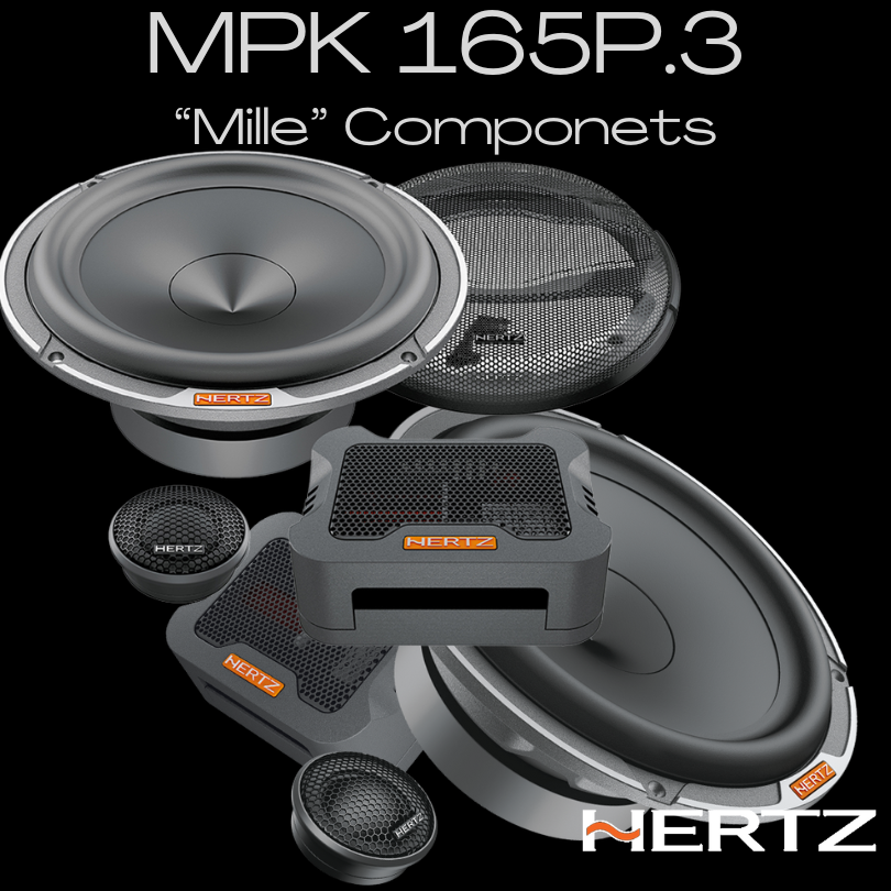 Hertz MPK 165P.3 Pro component speakers