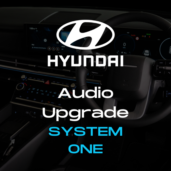 Hyundai Audio Upgrade - System One