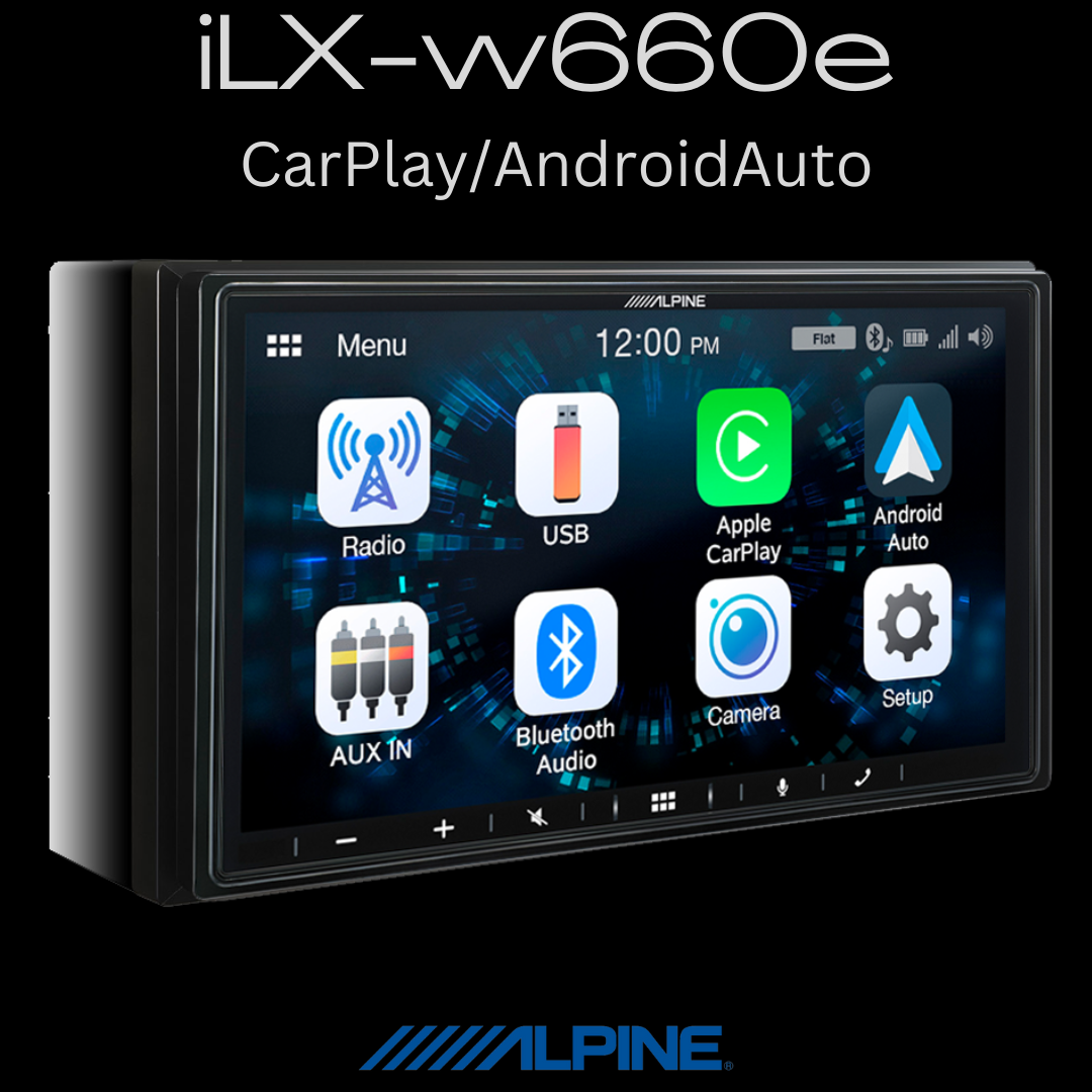 Alpine iLX-w660 with CarPlay + Android Auto