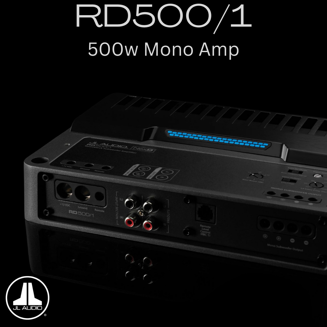 JL Audio RD500/1 monoblock amplifier