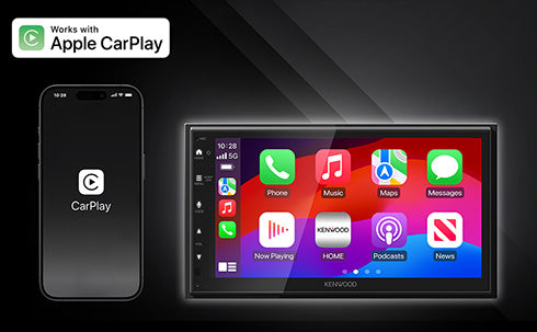 Kenwood DMX6523s wireless Carplay Android Auto