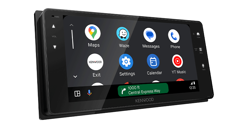Kenwood DMX723ws wide fit car stereo with CarPlay/AndroidAuto