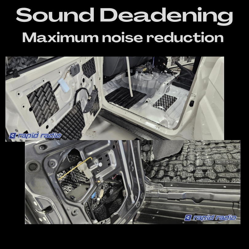 Landcruiser ultimate sound deadening package