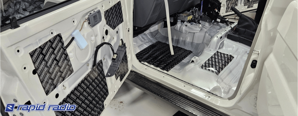 Landcruiser ultimate sound deadening package