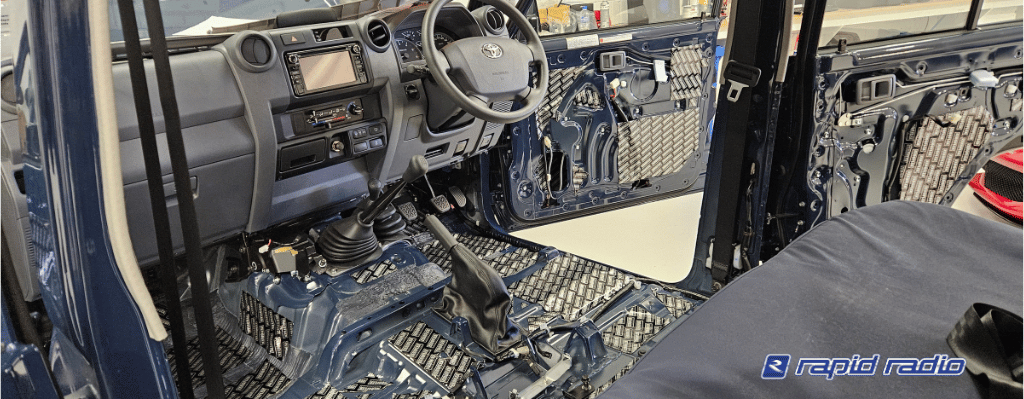 Landcruiser ultimate sound deadening package