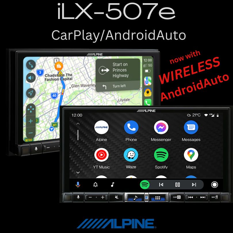 Alpine iLX-507e headunit