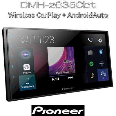 Pioneer Dmh-Z6350bt Apple Carplay + Android Auto Head Unit