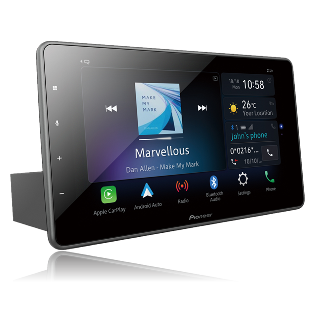 Pioneer DMH-ZF8550BT tablet CarPlay Android Auto stereo